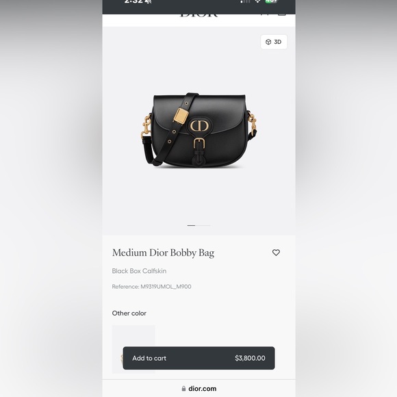 Dior Shoulder Bag Black - Picture 7 of 7